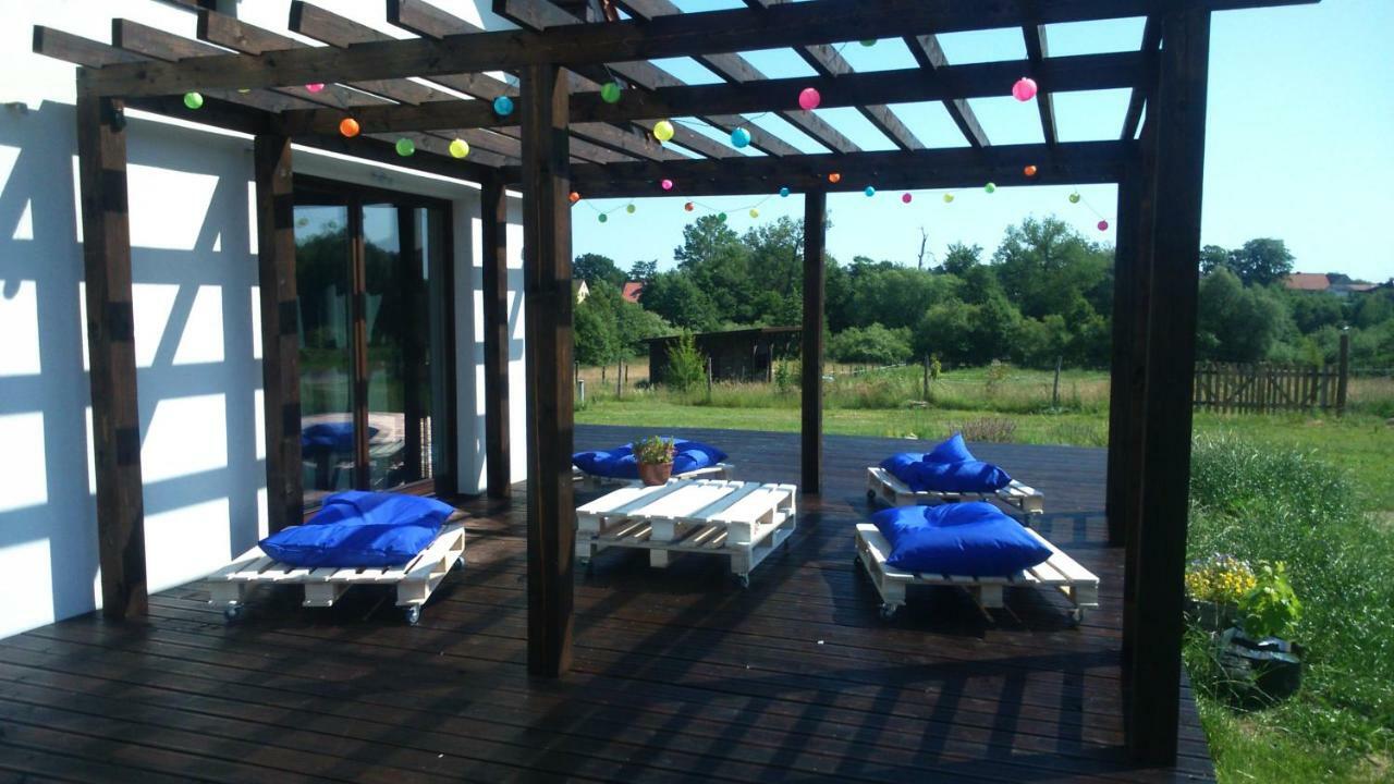 Ferienwohnung Siedlisko Gregorowo Stolpmünde Exterior foto